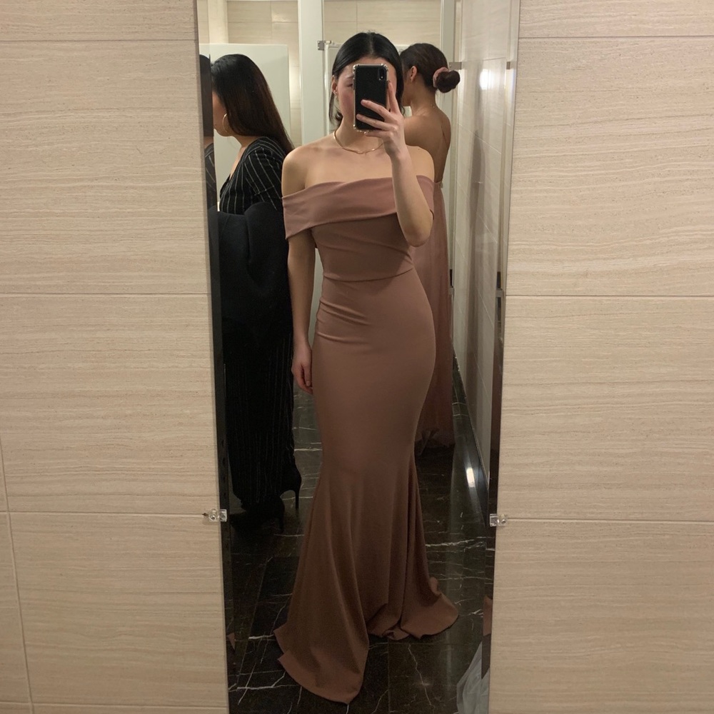 Blush pink gown